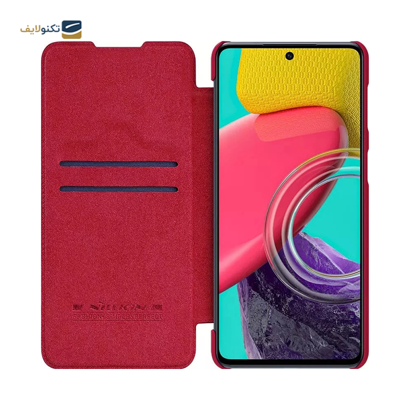 کیف کلاسوری گوشی سامسونگ Galaxy M53 نیلکین مدل Qin Pro Leather Case - Nillkin Qin Pro Leather Case for Galaxy M53
