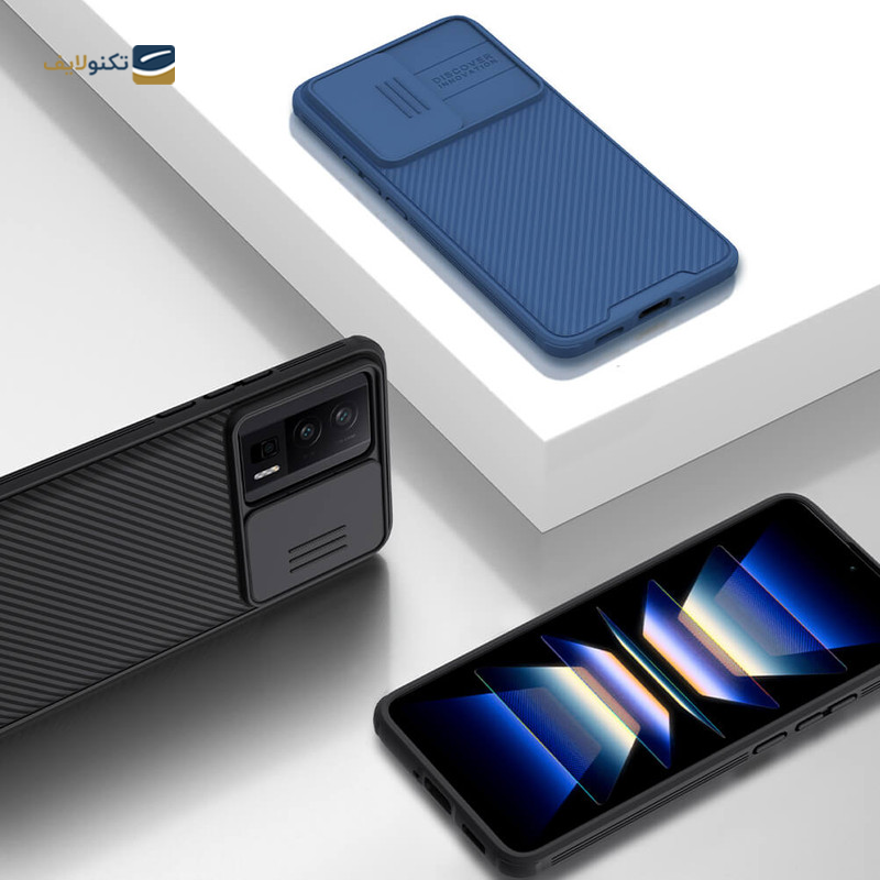 کاور گوشی شیائومی Redmi K60 Pro - K60 نیلکین مدل CamShield Pro - Nillkin CamShield Pro Cover For Xiaomi Redmi K60 Pro - K60