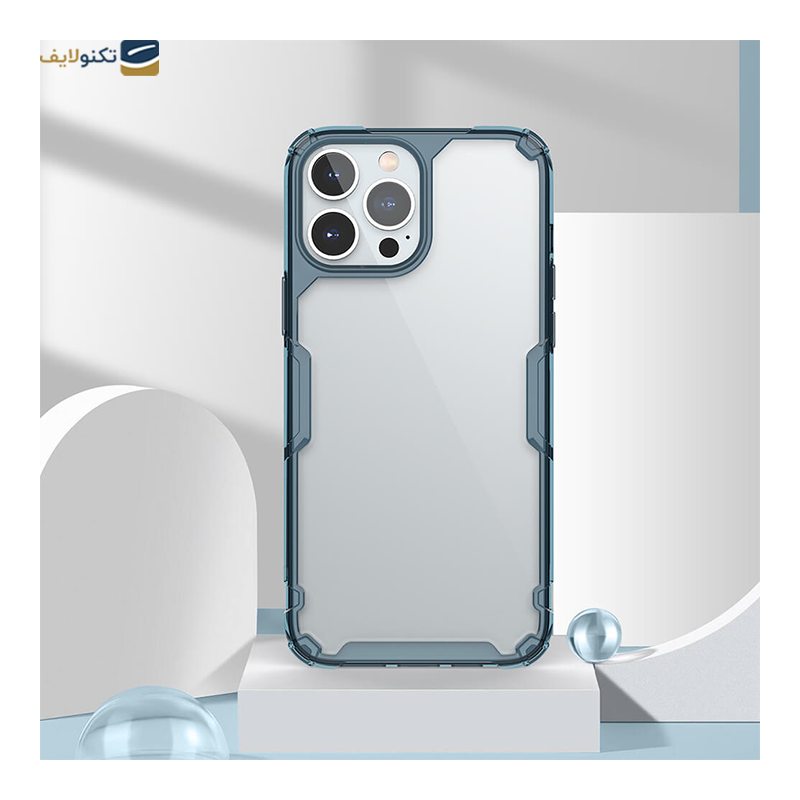 کاور گوشی اپل iPhone 13 Pro Max نیلکین مدل Nature TPU Pro  - Nillkin Nature TPU Pro Cover for iPhone 13 Pro Max