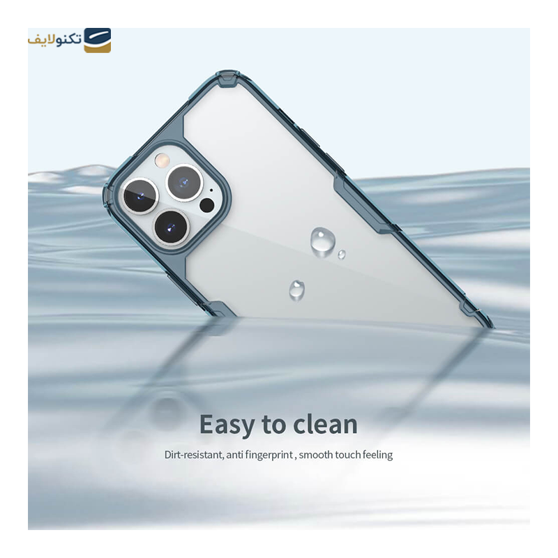 کاور گوشی اپل iPhone 13 Pro Max نیلکین مدل Nature TPU Pro  - Nillkin Nature TPU Pro Cover for iPhone 13 Pro Max