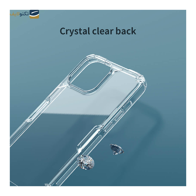 کاور گوشی اپل iPhone 13 Pro Max نیلکین مدل Nature TPU Pro  - Nillkin Nature TPU Pro Cover for iPhone 13 Pro Max