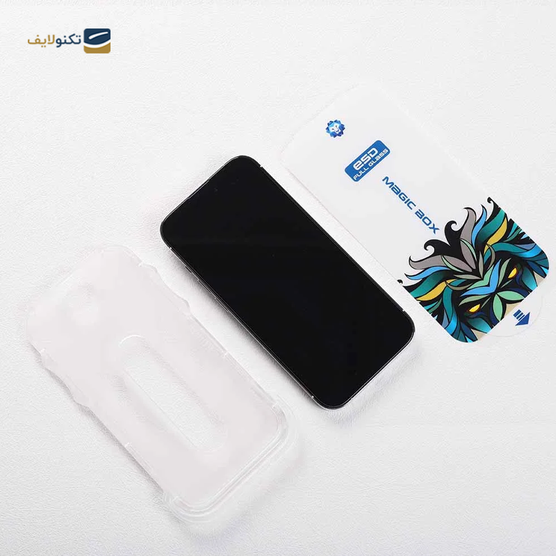 گلس گوشی اپل iPhone 13 Pro Max - 14 plus لیتوو مدل D+ Tools Magic Glass Box به همراه کیت نصب - Lito D+ Tools Magic Glass Box Screen Protector for iPhone 13 Pro Max - 14 plus