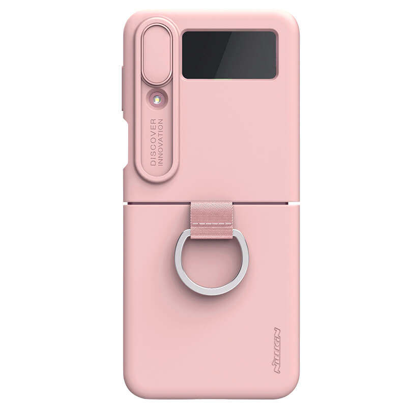 کاور گوشی سامسونگ گلکسی Z FLIP 4 نیلکین مدل Camshield Silky Silicone - Nillkin Camshield Silky Silicone Cover for Galaxy Z FLIP 4