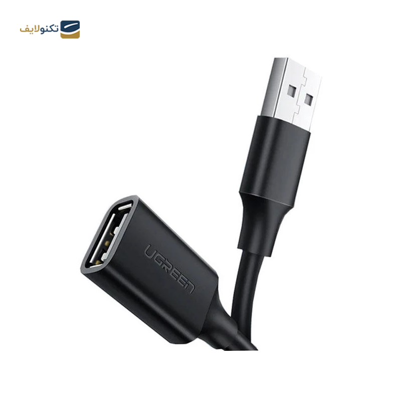 کابل تبدیل USB نری به مادگی یوگرین US103 مدل 10317 طول 3 متر - UGREEN US103 10317 USB2.0 Cable 3m