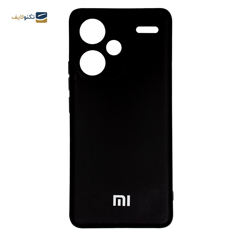 کاور گوشی شیائومی Redmi Note 13 Pro Plus مدل سیلیکونی محافظ لنزدار - Silicone Cover For Xiaomi Redmi Note 13 Pro Plus