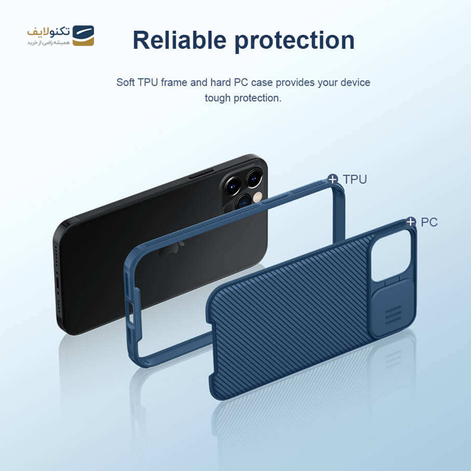  کاور Nillkin مدل CamShield Pro مناسب برای گوشی موبایل اپل iPhone 12 Pro Max -  کاور Nillkin مدل CamShield Pro مناسب برای گوشی موبایل اپل iPhone 12 Pro Max