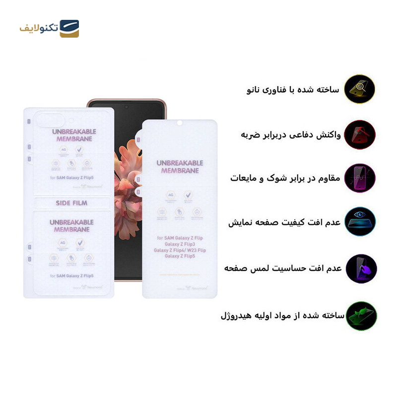 گلس گوشی سامسونگ Galaxy Z Fold 5 اپیکوی مدل Hydrogel  - Epicoy Hydrogel Screen Protector For Samsung Galaxy Z Fold 5