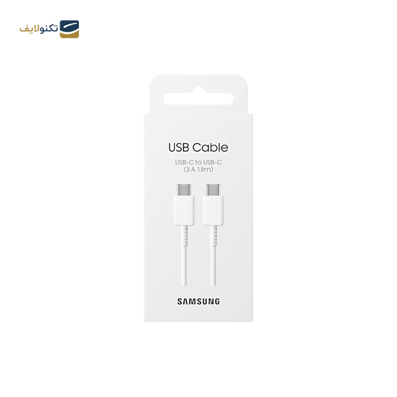 کابل دو سر تایپ سی سامسونگ مدل EP-DX310J طول 1.8 متر - Samsung USB Type-C to Type-C Cable 1.8m
