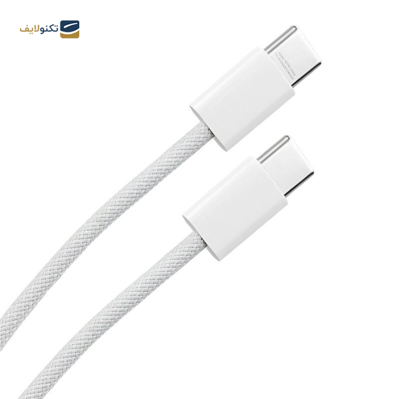 کابل دو سر تایپ سی اپل مدل کنفی طول 1 متر  - Apple USB-C to USB-C Cable 1m
