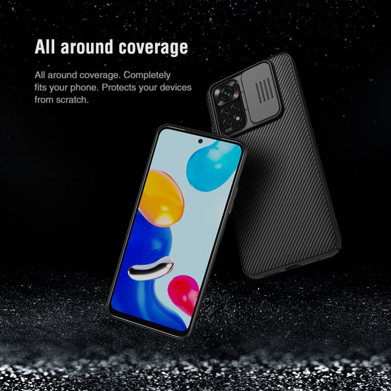 کاور گوشی شیائومی Redmi Note 11 4G Global نیلکین مدل Camshield - Nillkin Textured S Cover for Redmi Note 11 4G Global