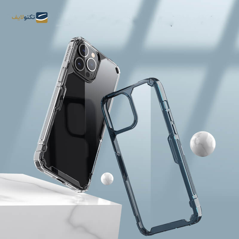 کاور گوشی اپل iPhone 14 Pro Max نیلکین مدل Nature TPU Pro - Nillkin Nature TPU Pro Cover for iPhone 14 Pro Max