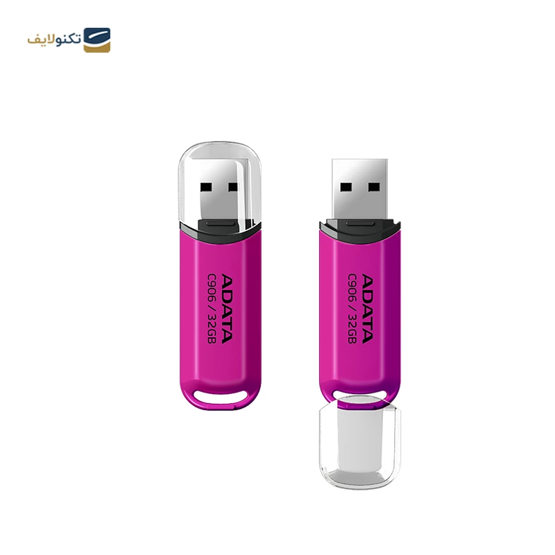 فلش مموری ای دیتا مدل C906 Compact ظرفیت 64 گیگابایت - ADATA C906 Compact Flash Memory-64GB