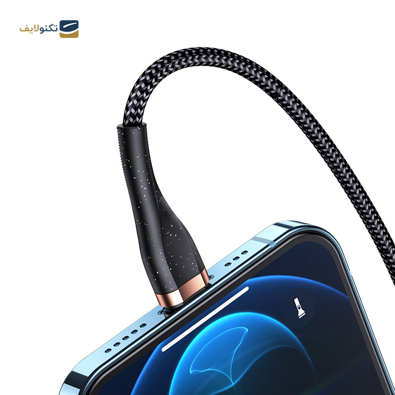 کابل تایپ سی به لایتنینگ یوسمز مدل US-SJ489 طول 1.2 متر - Usams US-SJ489 USB-C to Lightning Cable 1.2m