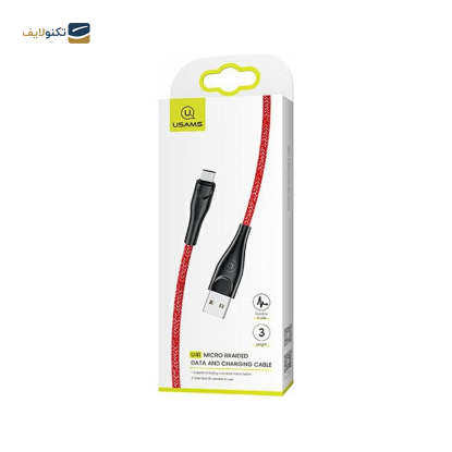 کابل میکرو یو اس بی یوسمز مدل US-SJ399 طول 3 متر - Usams US-SJ399 USB to MicroUSB Cable 3m