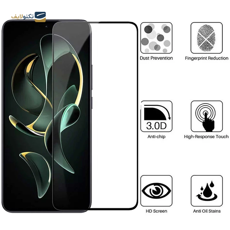 گلس گوشی شیائومی Redmi K60 Ultra بوف مدل 5D-G - Buff Xiaomi Redmi K60 Ultra 5D-G Screen Protector