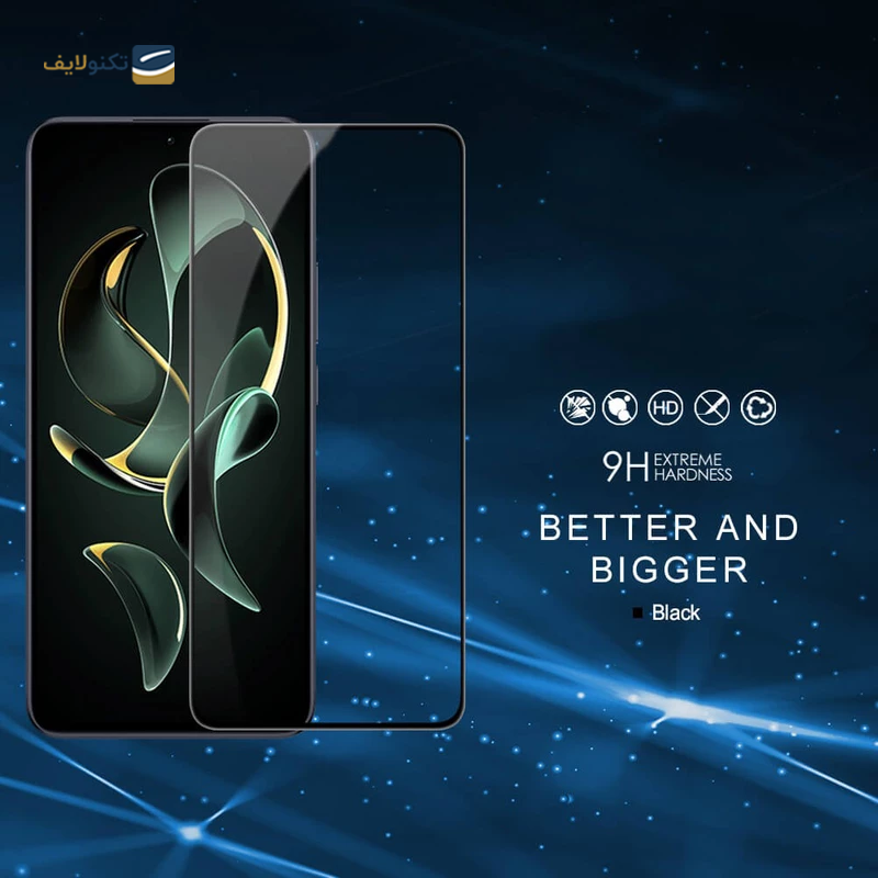 گلس گوشی شیائومی Redmi K60 Ultra بوف مدل 5D-G - Buff Xiaomi Redmi K60 Ultra 5D-G Screen Protector