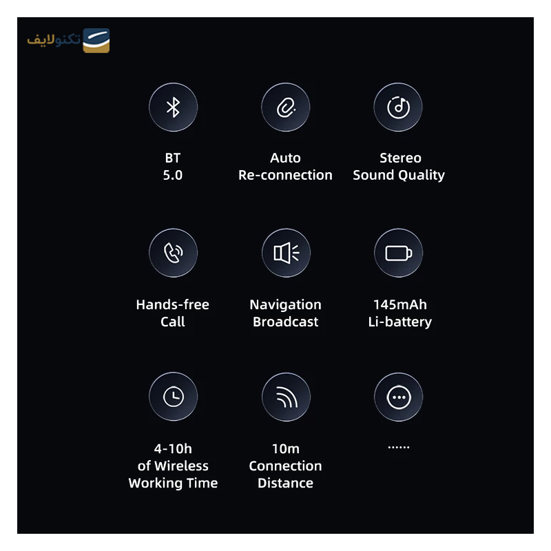 گیرنده بلوتوث یوسمز مدل US-SJ519 - Usams US-SJ519 Wireless Audio Receiver