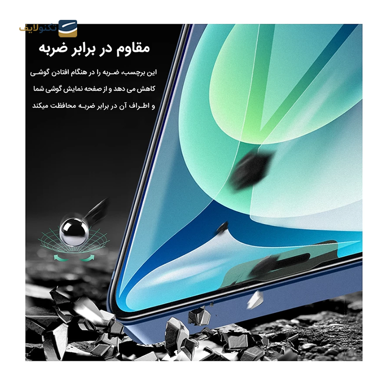 گلس مات گوشی ویوو iQOO Z6 راک اسپیس مدل MTT - Rock Space MTT Screen Protector for Vivo iQOO Z6