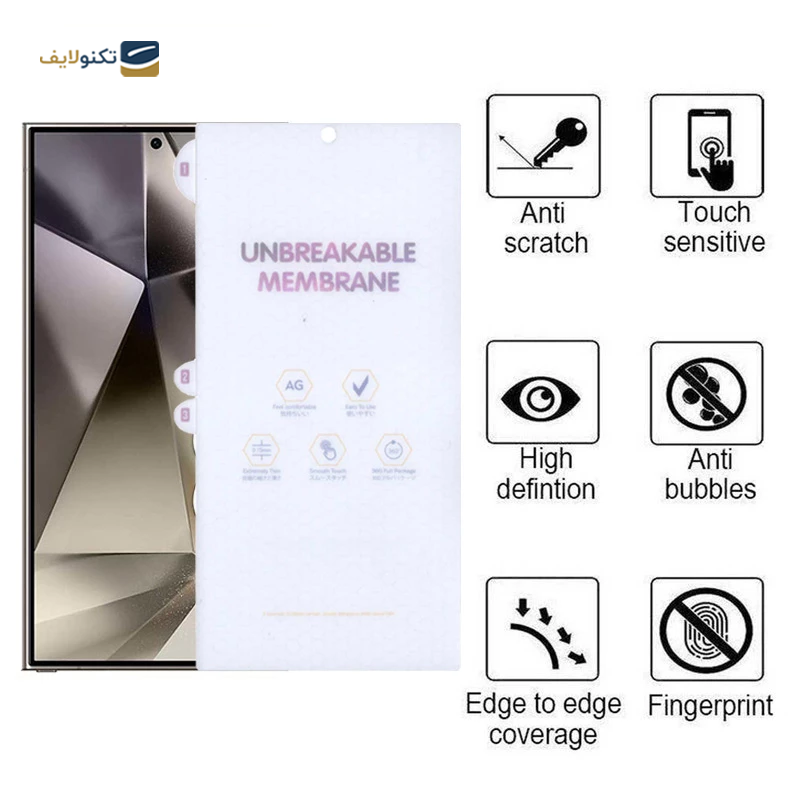 گلس مات گوشی سامسونگ Galaxy S24 Ultra اپیکوی مدل Hydrogel-Matte - Epicoy Hydrogel-Matte Screen Protector for Samsung Galaxy S24 Ultra