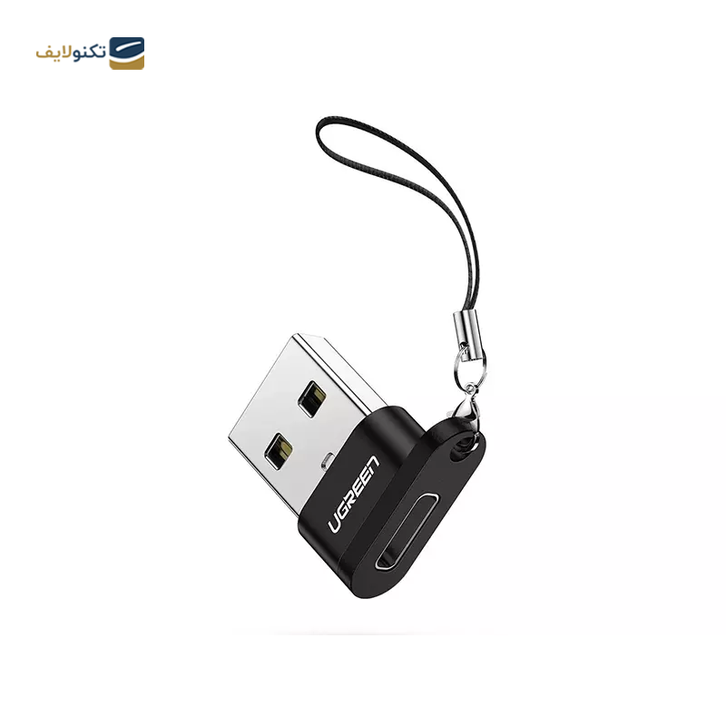 مبدل تایپ سی یوگرین مدل US280 50568 - Ugreen US280 50568 USB A male to USB-C female adapter