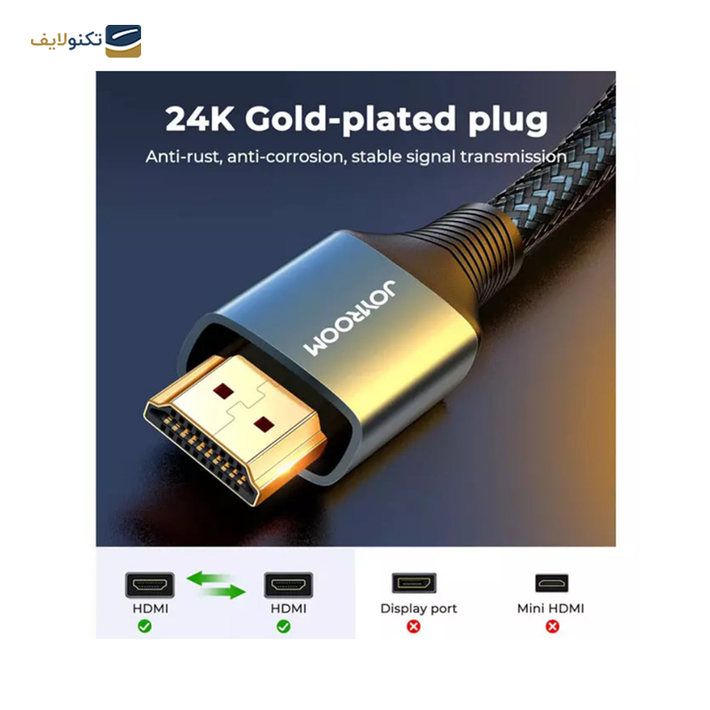 کابل HDMI جوی روم مدل SY-20H1 طول 2 متر - Joyroom SY-20H1 HDMI Cable 2M