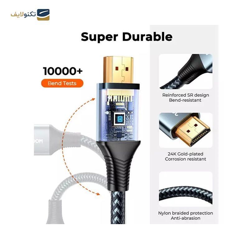 کابل HDMI جوی روم مدل SY-20H1 طول 2 متر - Joyroom SY-20H1 HDMI Cable 2M