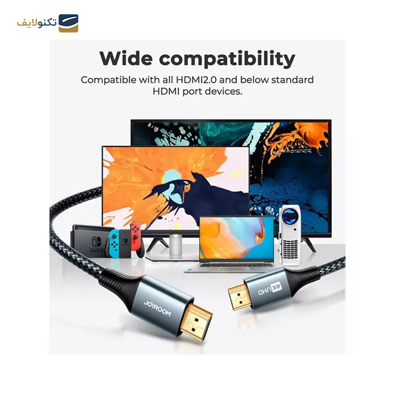 کابل HDMI جوی روم مدل SY-20H1 طول 2 متر - Joyroom SY-20H1 HDMI Cable 2M