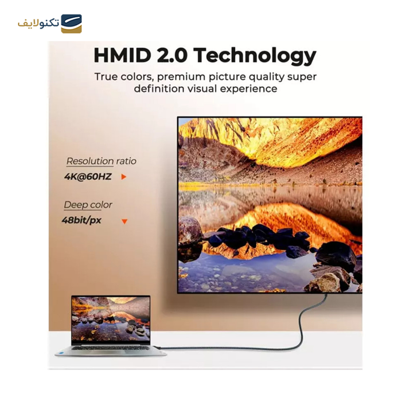 کابل HDMI جوی روم مدل SY-20H1 طول 2 متر - Joyroom SY-20H1 HDMI Cable 2M