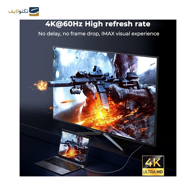 کابل HDMI جوی روم مدل SY-20H1 طول 2 متر - Joyroom SY-20H1 HDMI Cable 2M