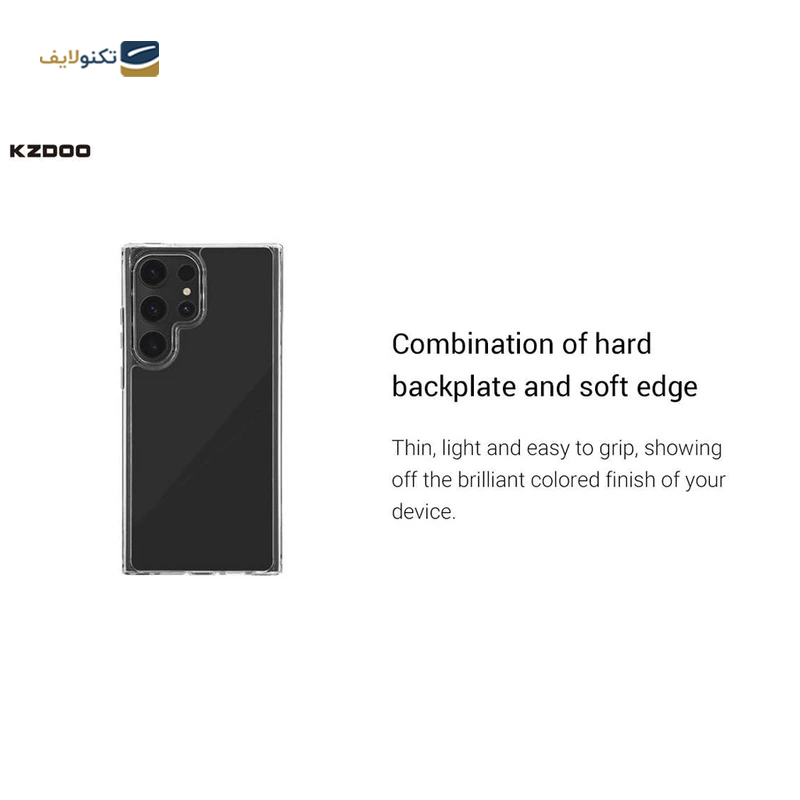 قاب گوشی سامسونگ Galaxy S24 Ultra کی زد دوو مدل Guardian - kzdoo Guardian Cover For Samsung Galaxy S24 Ultra