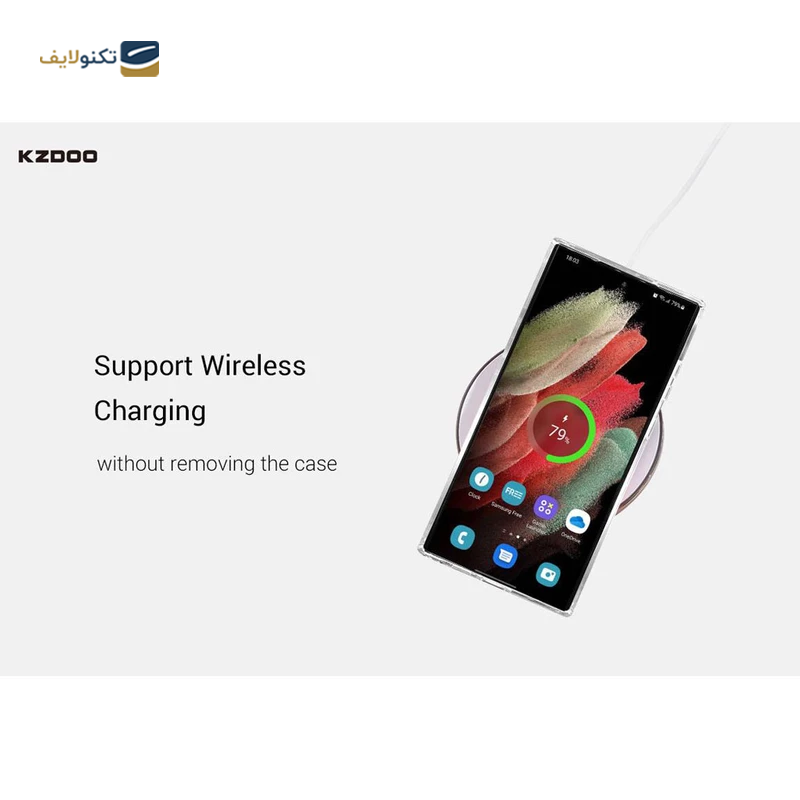 قاب گوشی سامسونگ Galaxy S24 Ultra کی زد دوو مدل Guardian - kzdoo Guardian Cover For Samsung Galaxy S24 Ultra