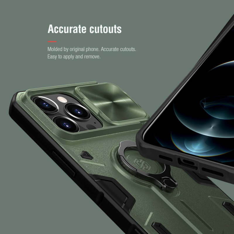 کاور گوشی اپل iPhone 13 Pro نیلکین مدل CamShield Armor - Nillkin CamShield Armor Cover For Apple iPhone 13 Pro