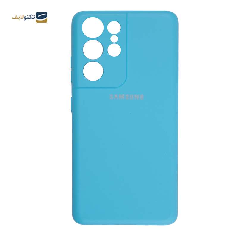 کاور سیلیکونی محافظ لنزدار مناسب برای گوشی موبایل سامسونگ Galaxy S21 Ultra - Silicone Case For Samsung Galaxy S21 ultra