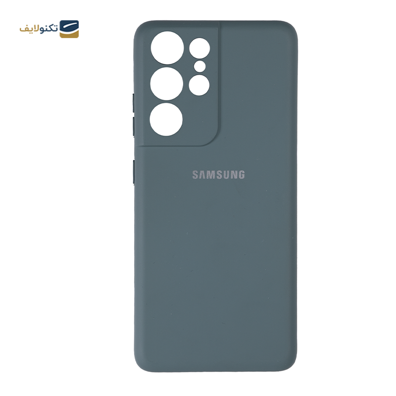 کاور سیلیکونی محافظ لنزدار مناسب برای گوشی موبایل سامسونگ Galaxy S21 Ultra - Silicone Case For Samsung Galaxy S21 ultra