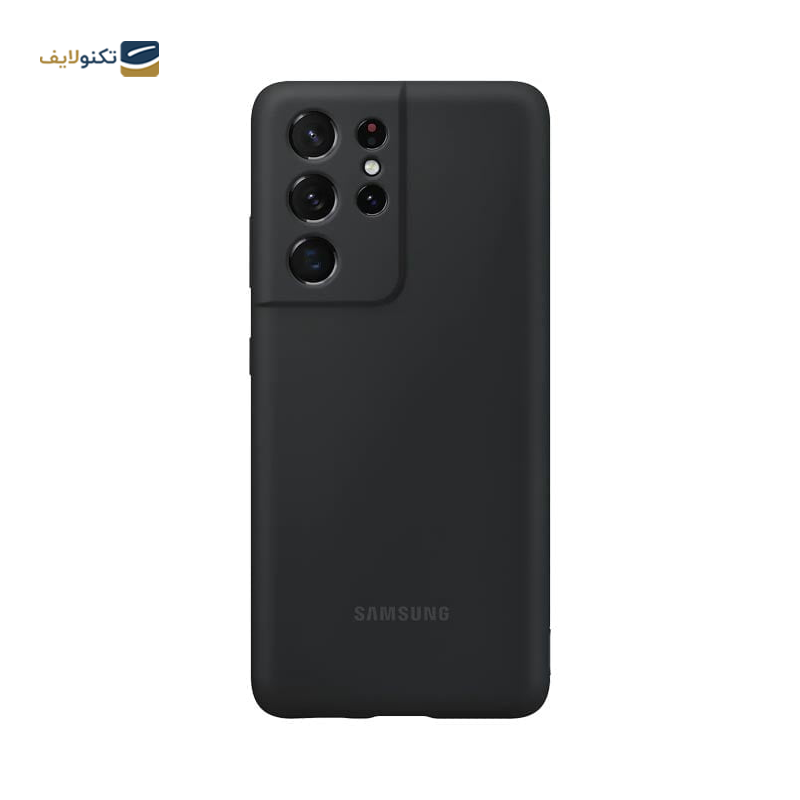کاور سیلیکونی محافظ لنزدار مناسب برای گوشی موبایل سامسونگ Galaxy S21 Ultra - Silicone Case For Samsung Galaxy S21 ultra