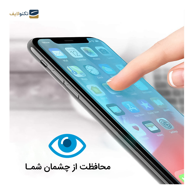 گلس گوشی وان پلاس 11 راک اسپیس مدل BLU - Rock Space BLU Screen Protector for OnePlus 11
