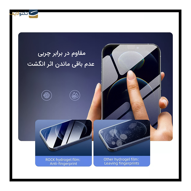 گلس گوشی وان پلاس 11 راک اسپیس مدل BLU - Rock Space BLU Screen Protector for OnePlus 11