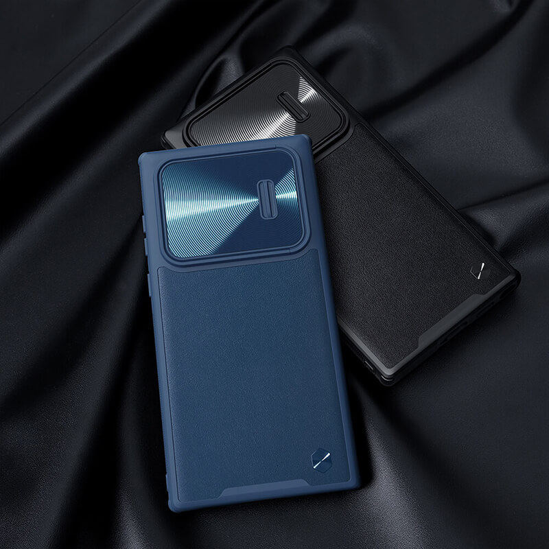 کاور گوشی Galaxy S22 Ultra نیلکین مدل CamShield Leather S - Nillkin CamShield Leather S For Galaxy S22 Ultra