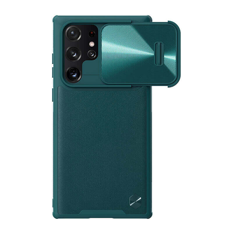 کاور گوشی Galaxy S22 Ultra نیلکین مدل CamShield Leather S - Nillkin CamShield Leather S For Galaxy S22 Ultra