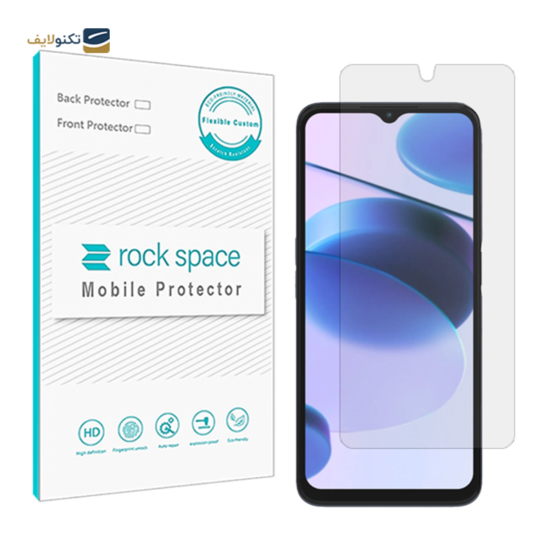 گلس گوشی ریملی C53 راک اسپیس مدل Hydrogel HGL - Rock Space Hydrogel HGL Screen Protector for Realme C53