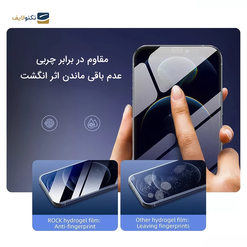 گلس گوشی سامسونگ Galaxy S20 Ultra راک اسپیس مدل Hydrogel HGL - Rock Space Hydrogel HGL Screen Protector for Samsung Galaxy S20 Ultra