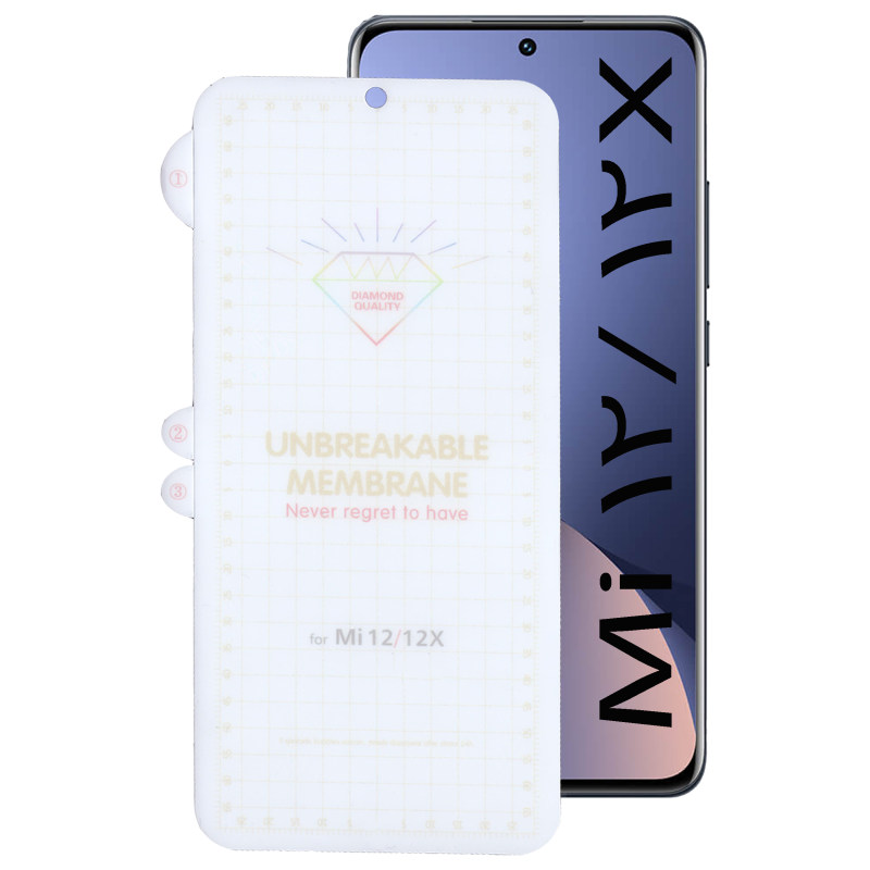 گلس گوشی شیائومی Xiaomi 12 / 12X بوف مدل Hydrogel-G - Buff Hydrogel-G Xiaomi 12 / 12X Screen Protector