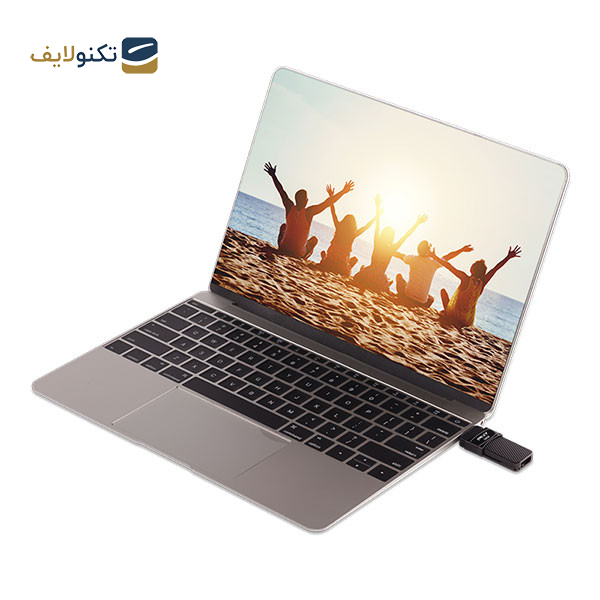 فلش مموری پی ان وای مدل DUO LINK USB 3.1 Type-C OTG ظرفیت 128 گیگابایت - 