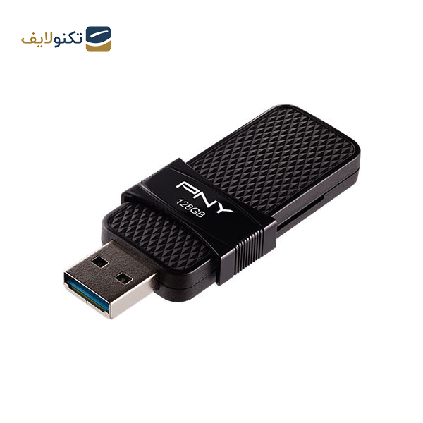 فلش مموری پی ان وای مدل DUO LINK USB 3.1 Type-C OTG ظرفیت 128 گیگابایت - 
