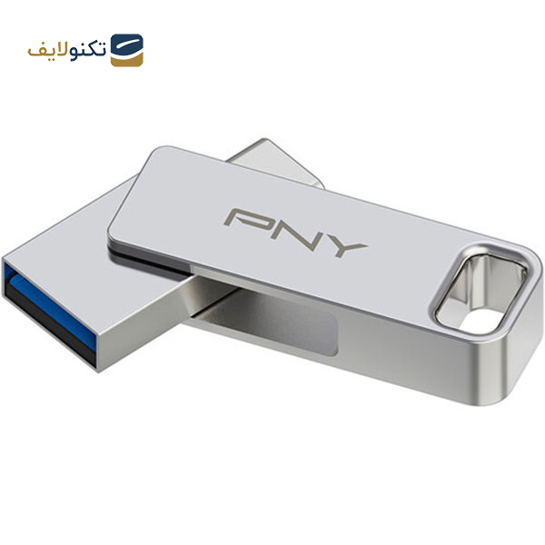 فلش مموری پی ان وای مدل DUO LINK USB 3.2 Type-C ظرفیت 128 گیگابایت - 