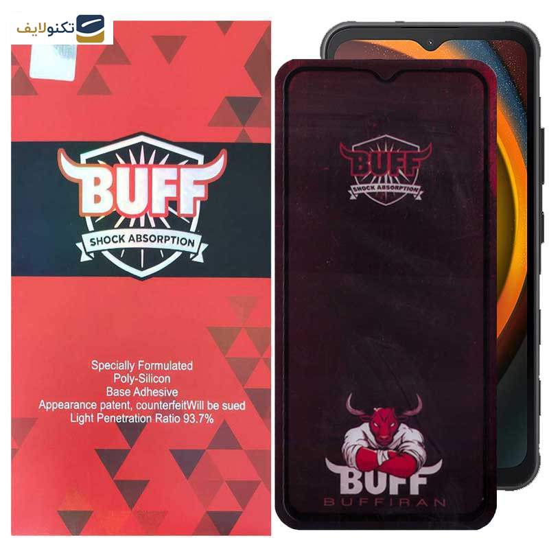محافظ صفحه نمایش بوف مدل Muscle-Bull مناسب برای گوشی موبایل سامسونگ Galaxy Xcover7 / A14 4G/5G - Buff Muscle-Bull Glass Screen Protector For Samsung Galaxy Xcover7/ A14 4G/5G