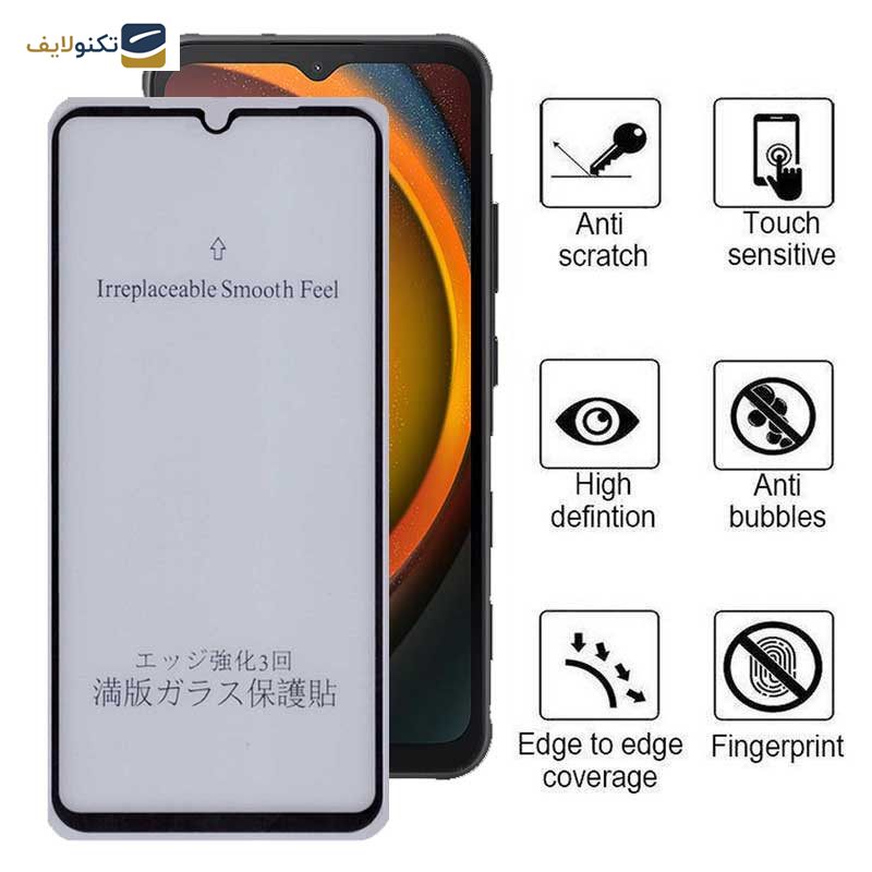 محافظ صفحه نمایش مات بوف مدل 5D-Matte مناسب برای گوشی موبایل سامسونگ Galaxy Xcover7 / A14 4G/5G - Buff 5D-Matte Glass Screen Protector For Samsung Galaxy Xcover7 / A14 4G/5G
