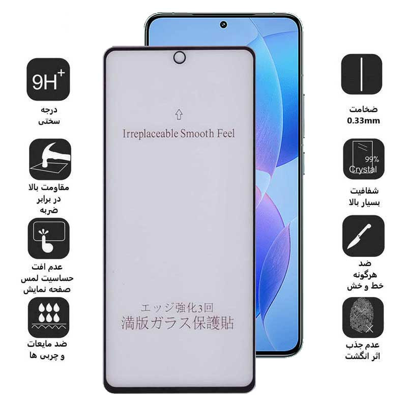 محافظ صفحه نمایش مات بوف مدل 5D-Matte مناسب برای گوشی موبایل شیائومی Redmi K70 / K70 Pro / K70E - Buff 5D-Matte Glass Screen Protector For Xiaomi Redmi K70 / K70 Pro / K70E