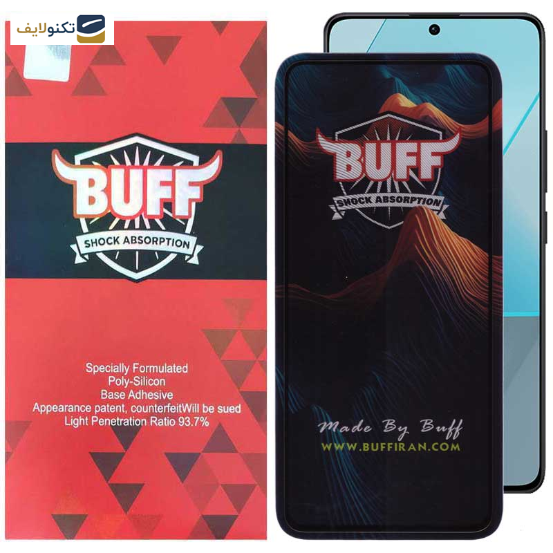 محافظ صفحه نمایش 5D بوف مدل Mountain مناسب برای گوشی موبایل شیائومی Redmi Note 13 Pro 4G / 5G / Note 13 4G / 5G / Note 13R Pro - Buff Mountain Glass Screen Protector For Xiaomi Redmi Note 13 Pro 4G / 5G / Note 13 4G / 5G / Note 13R Pro