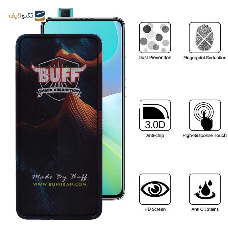 محافظ صفحه نمایش بوف مدل Mountain مناسب برای گوشی موبایل شیائومی Redmi K30 Ultra/K30 Pro/K30 Pro Zoom/K30S/K30 5G Racing/K30i 5G/K30 5G - Buff Mountain Glass Screen Protector For Xiaomi Redmi K30 Ultra/K30 Pro/K30 Pro Zoom/K30S/K30 5G Racing/K30i 5G/K30 5G